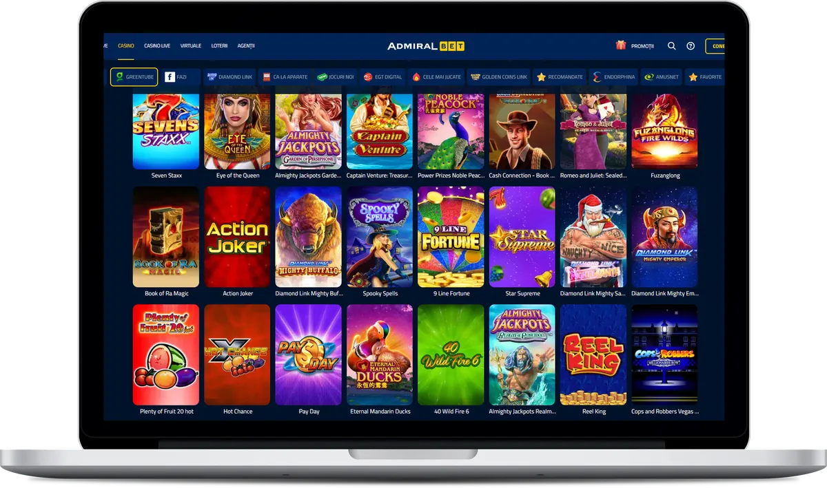 Admiral Bet log in